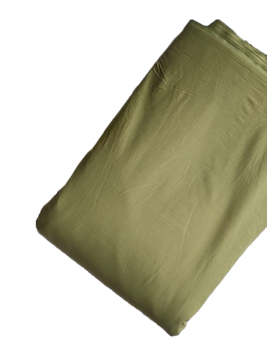 Olive Green Naturally Dyed Cotton