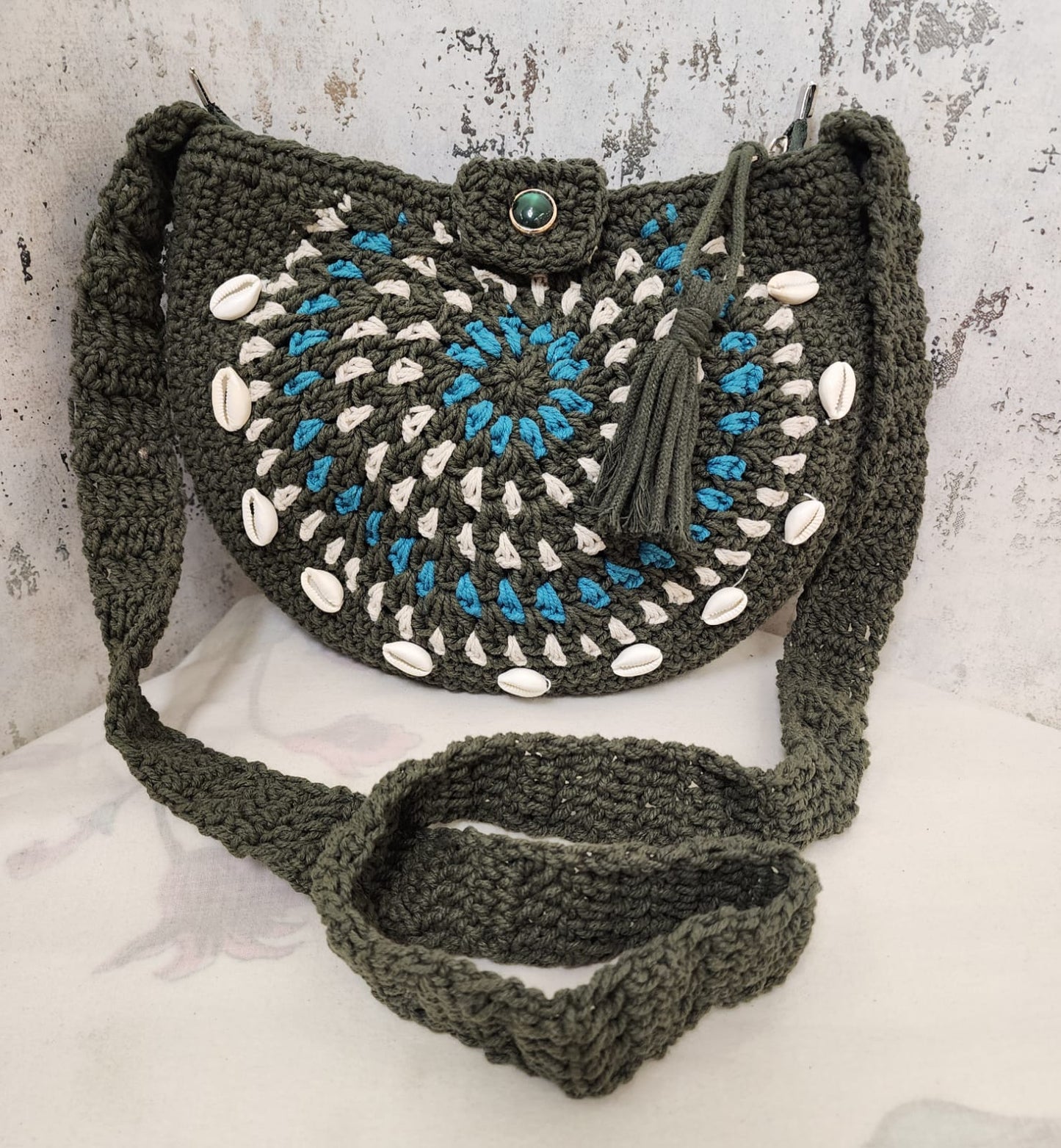 Eco-Friendly Handmade Crochet Boho Bag