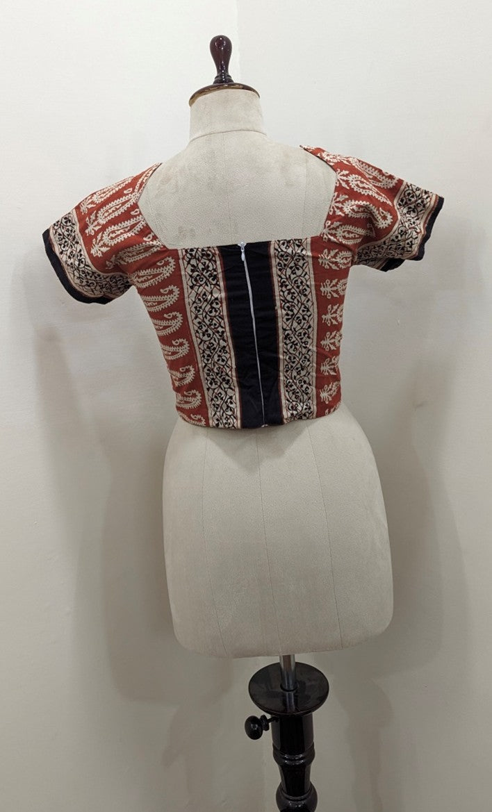 Paisley A-Line Heritage Top