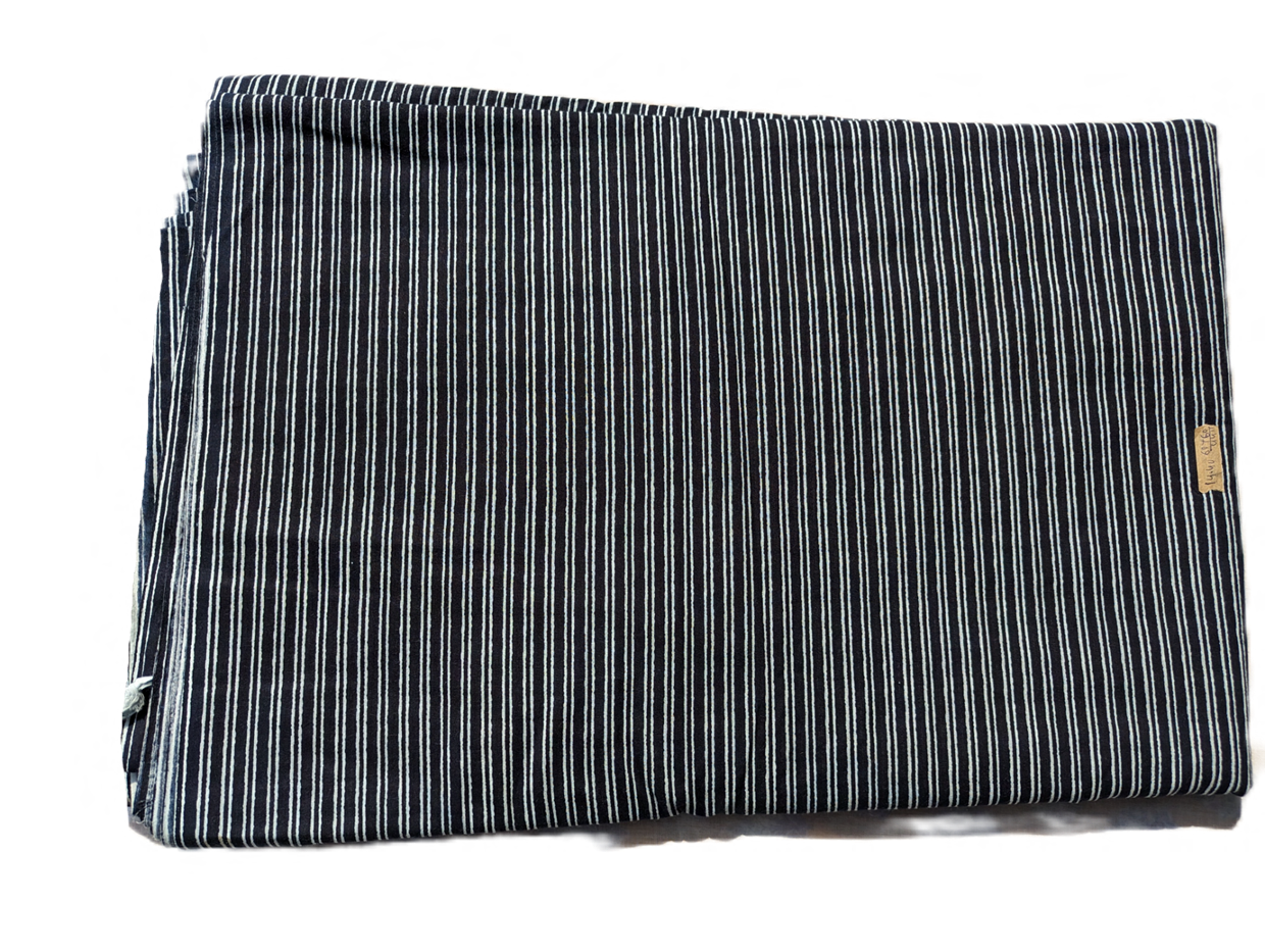 Black & White Stripes Lining Cotton