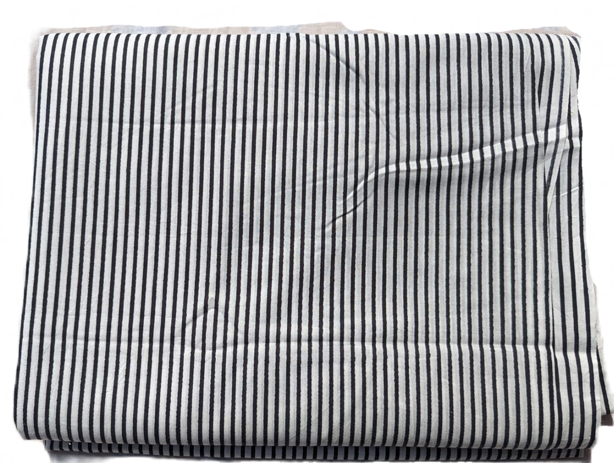 Black & White Lining Cotton