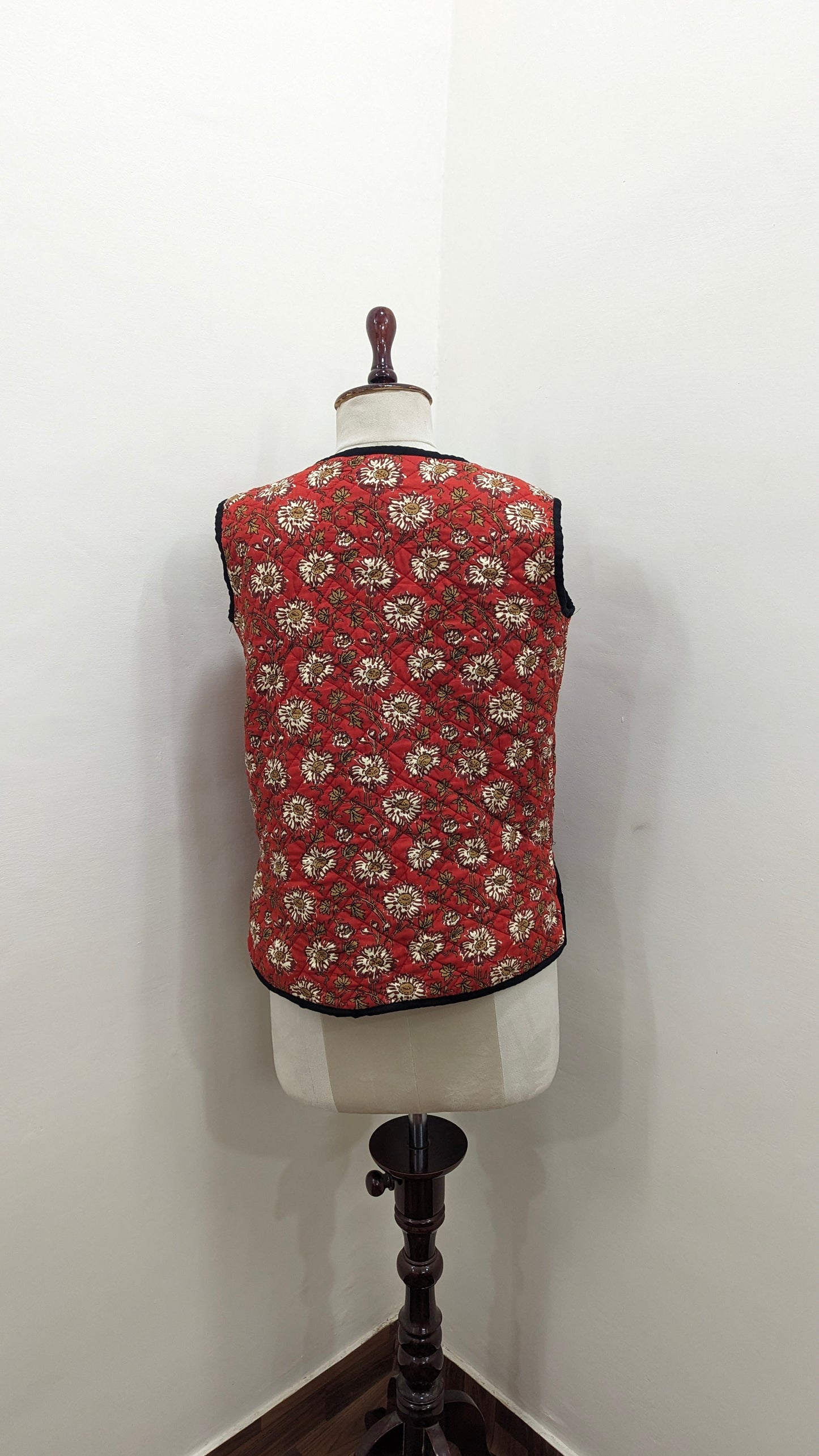 Reversible Style Winter Waistcoat