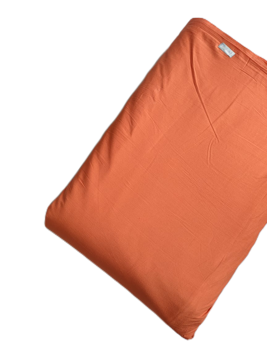 Flame Orange Naturally Dyed Cotton