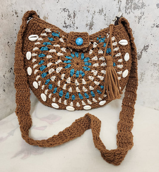 Eco-Friendly Handmade Crochet Boho Bag