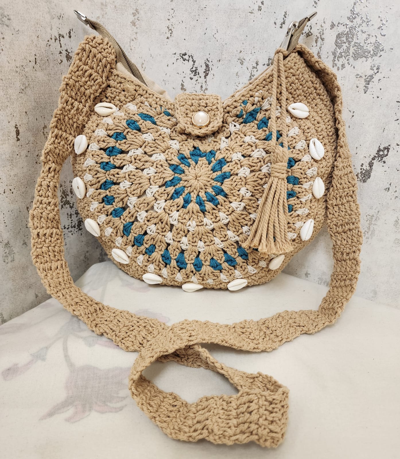 Eco-Friendly Handmade Crochet Boho Bag