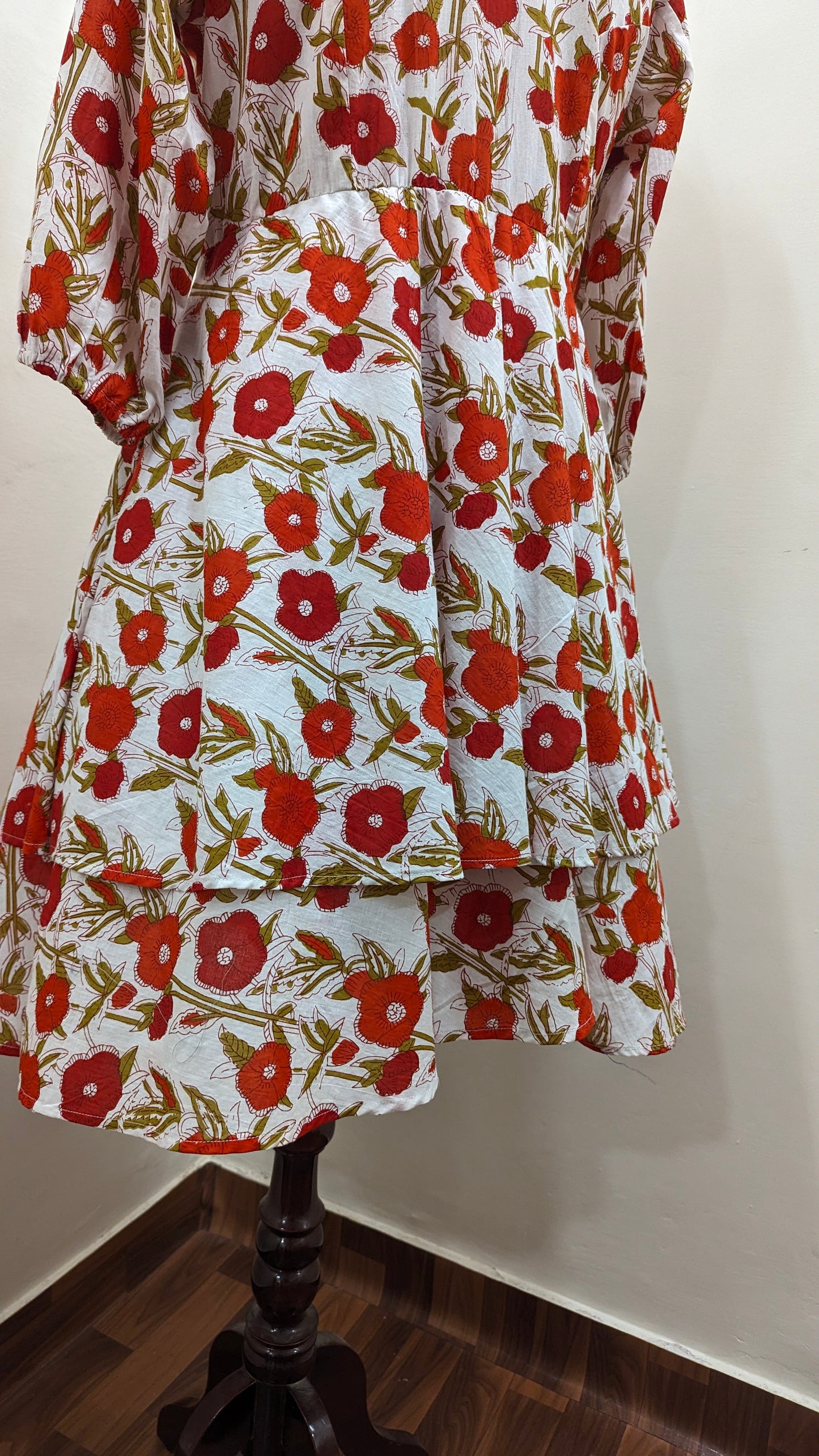 Sunset Floral Hem Dress