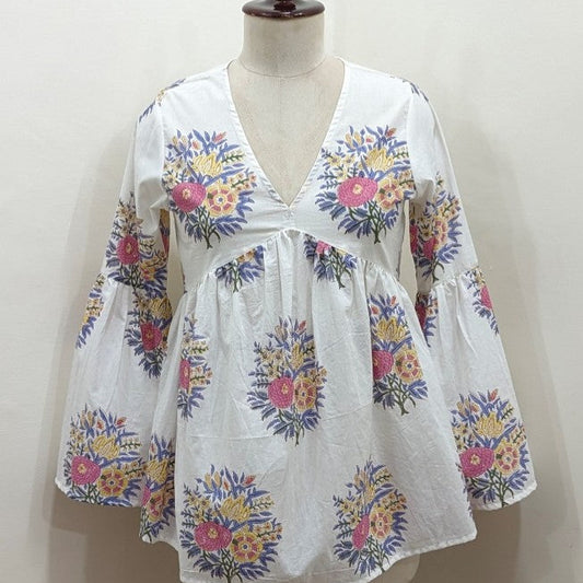 Bouquet A-Line Flare Top