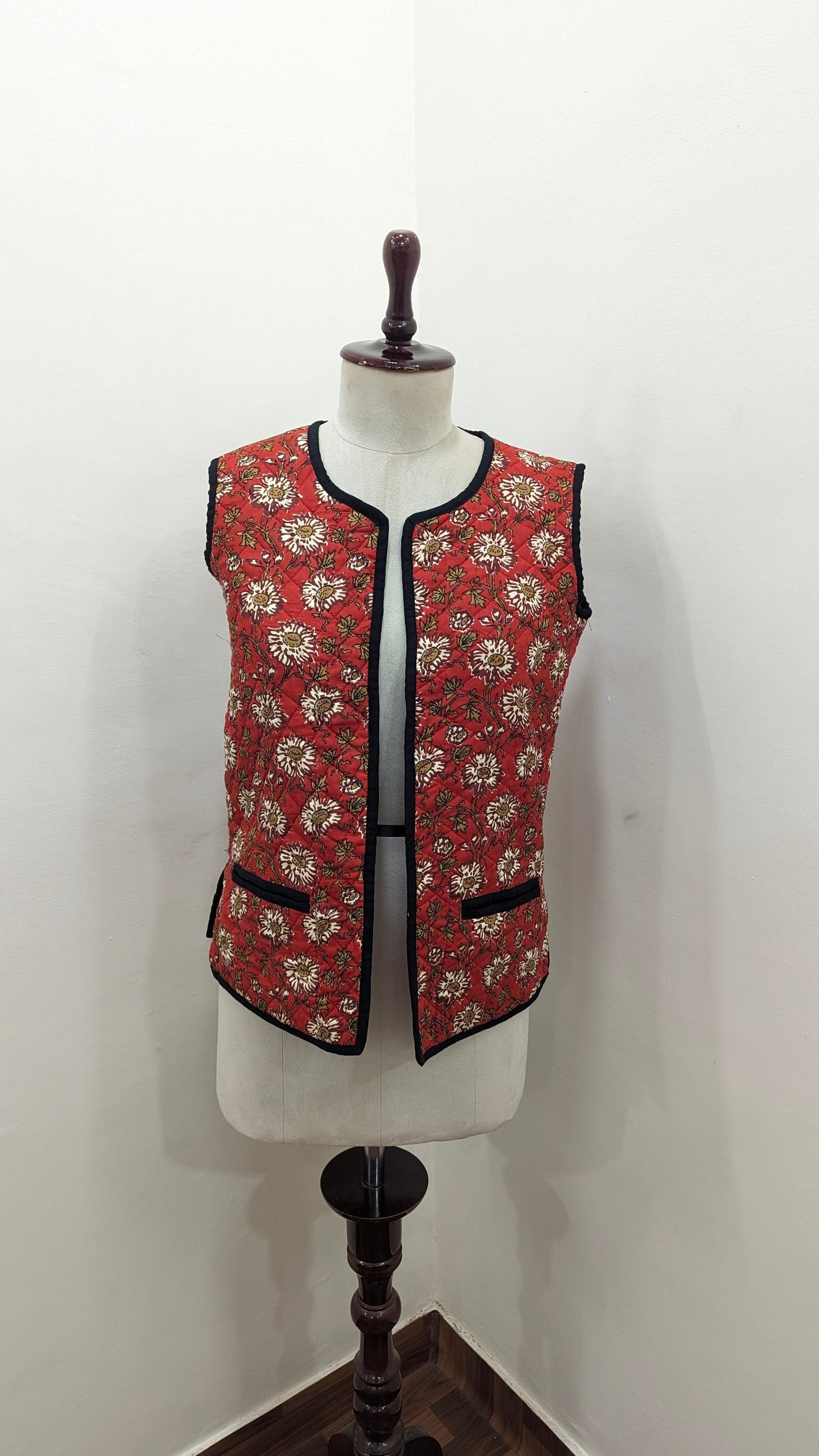 Reversible Style Winter Waistcoat