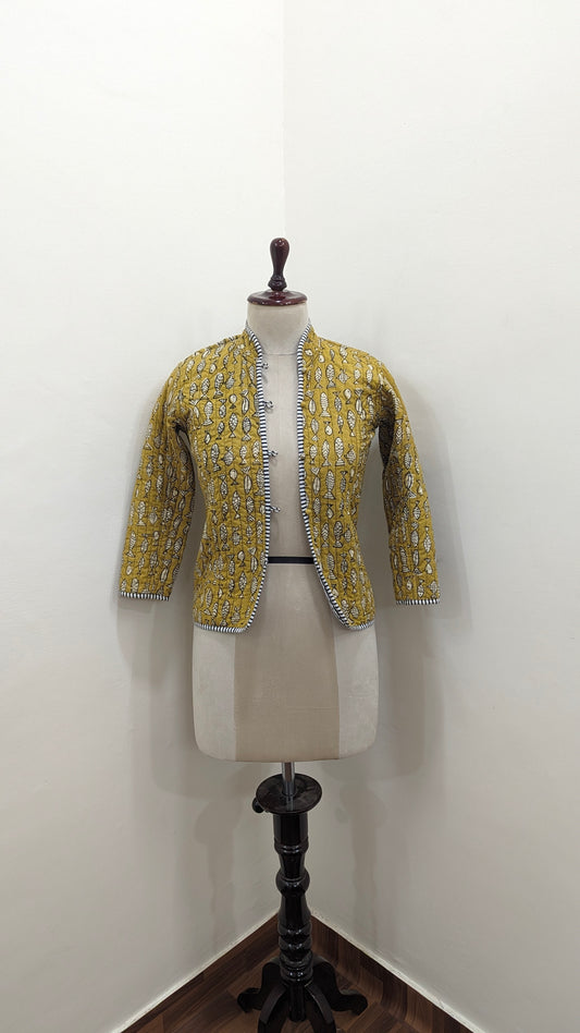 Urban Heritage Printed Quilted Jacket