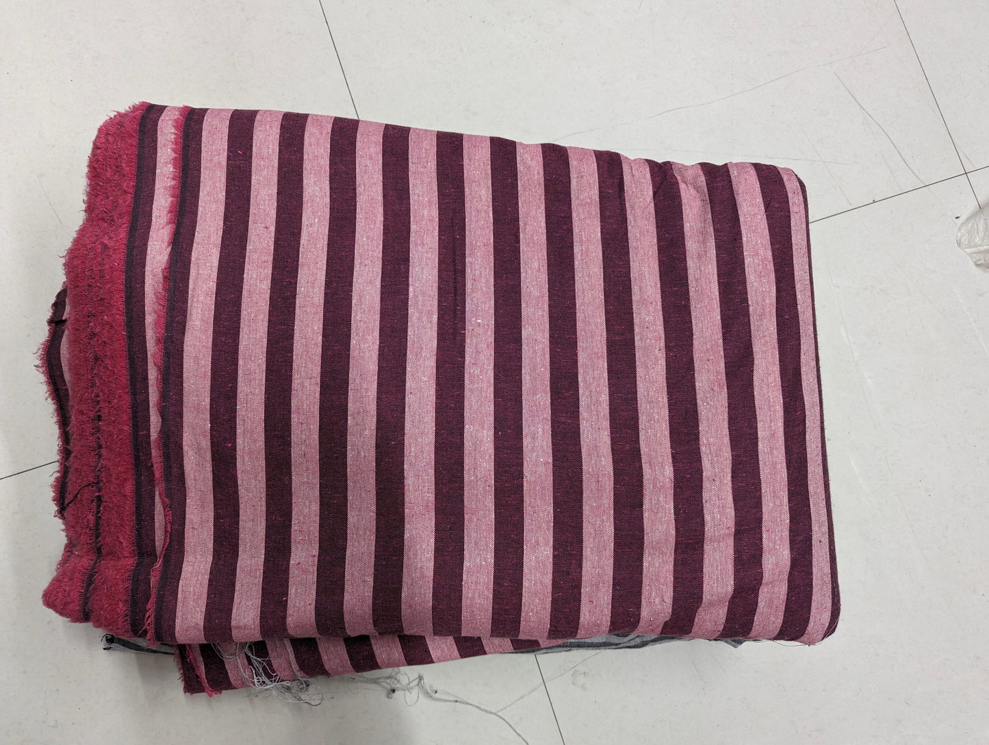 Maroon Pink Cotton Lining Fabric
